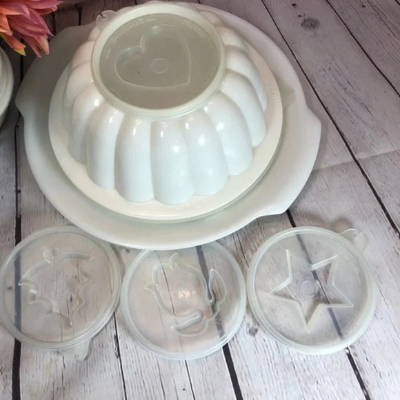 Vintage Tupperware JEL N serve set - Picture 2 of 5